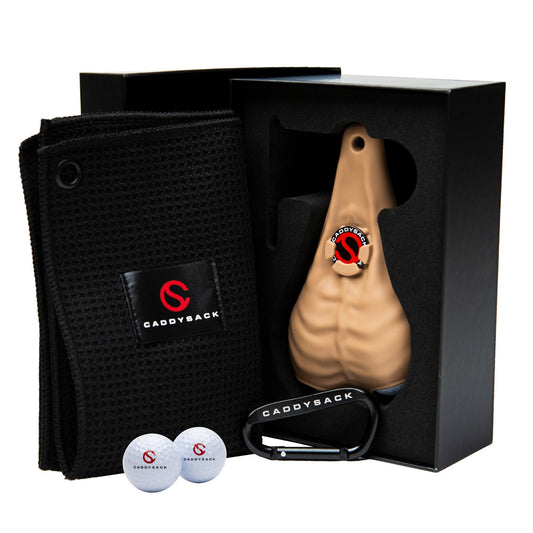 CaddySack Golf Ball Holder in box white background