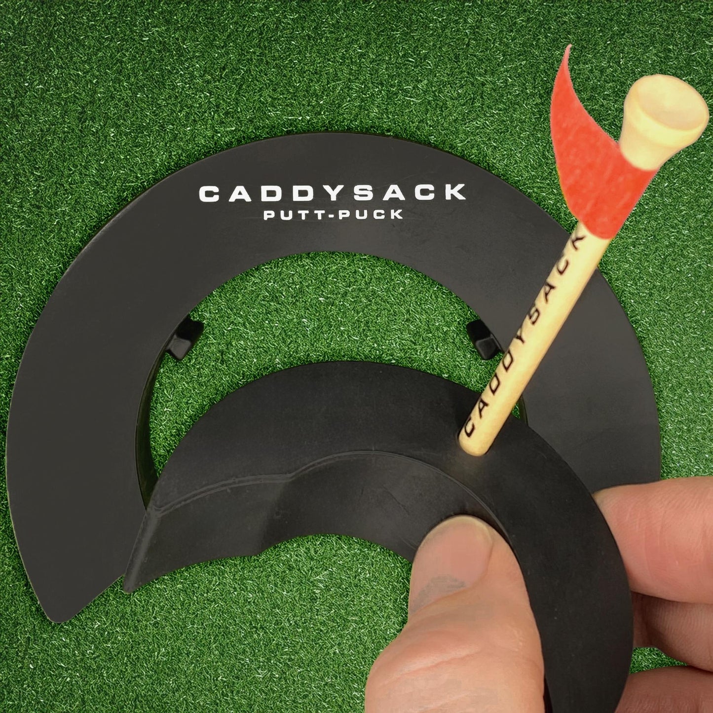 Putt-Puck 2 pieces separate with tee
