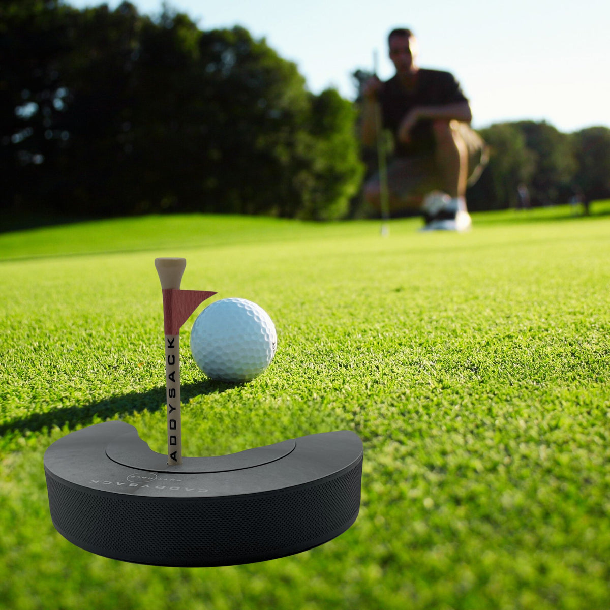 CaddySack Putt-Hole on the Green