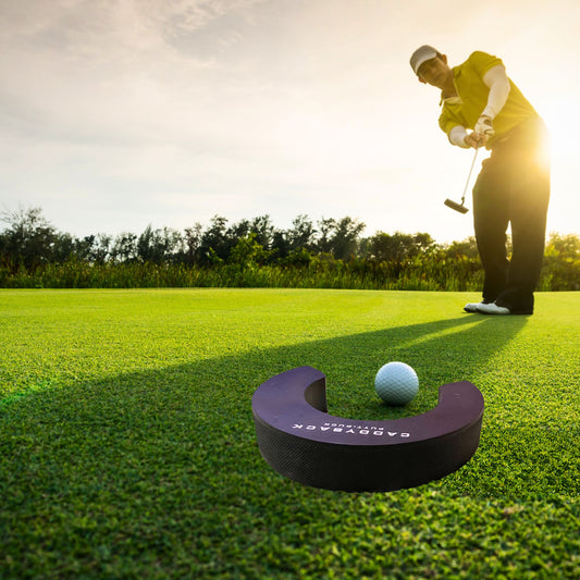 Putt-Puck golfer outside