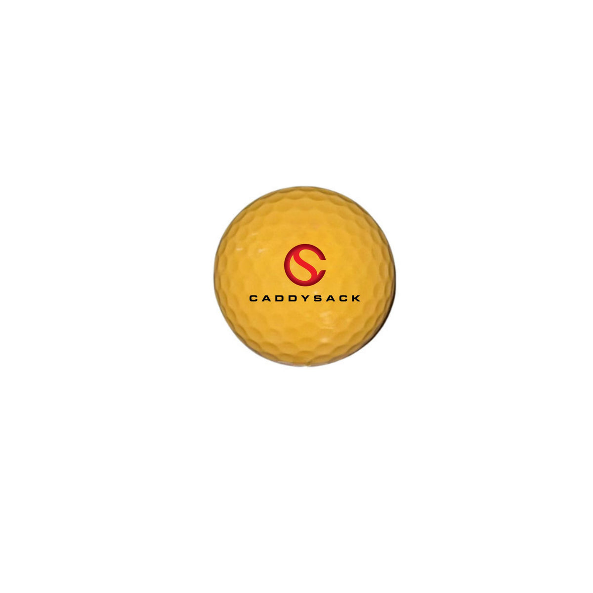 CaddySack Brass Golf Balls