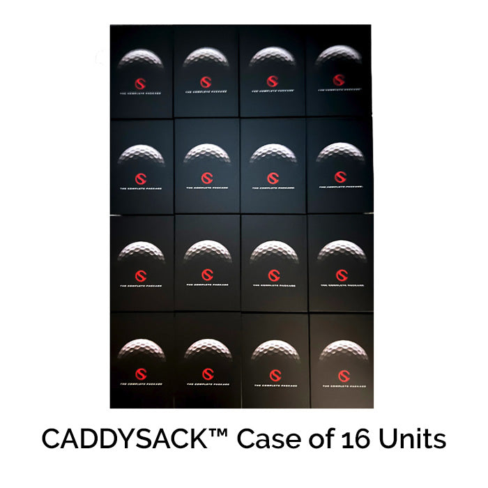 CADDYSACK Golf Ball Holder and Dispenser PackageCASE of 16 Units