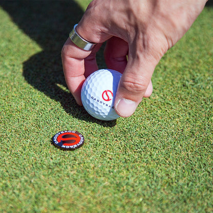 CADDYSACK ™ Golf Balls, Ball Marker